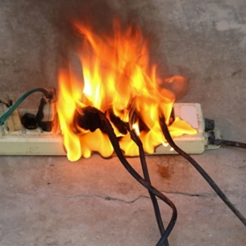electrical fire